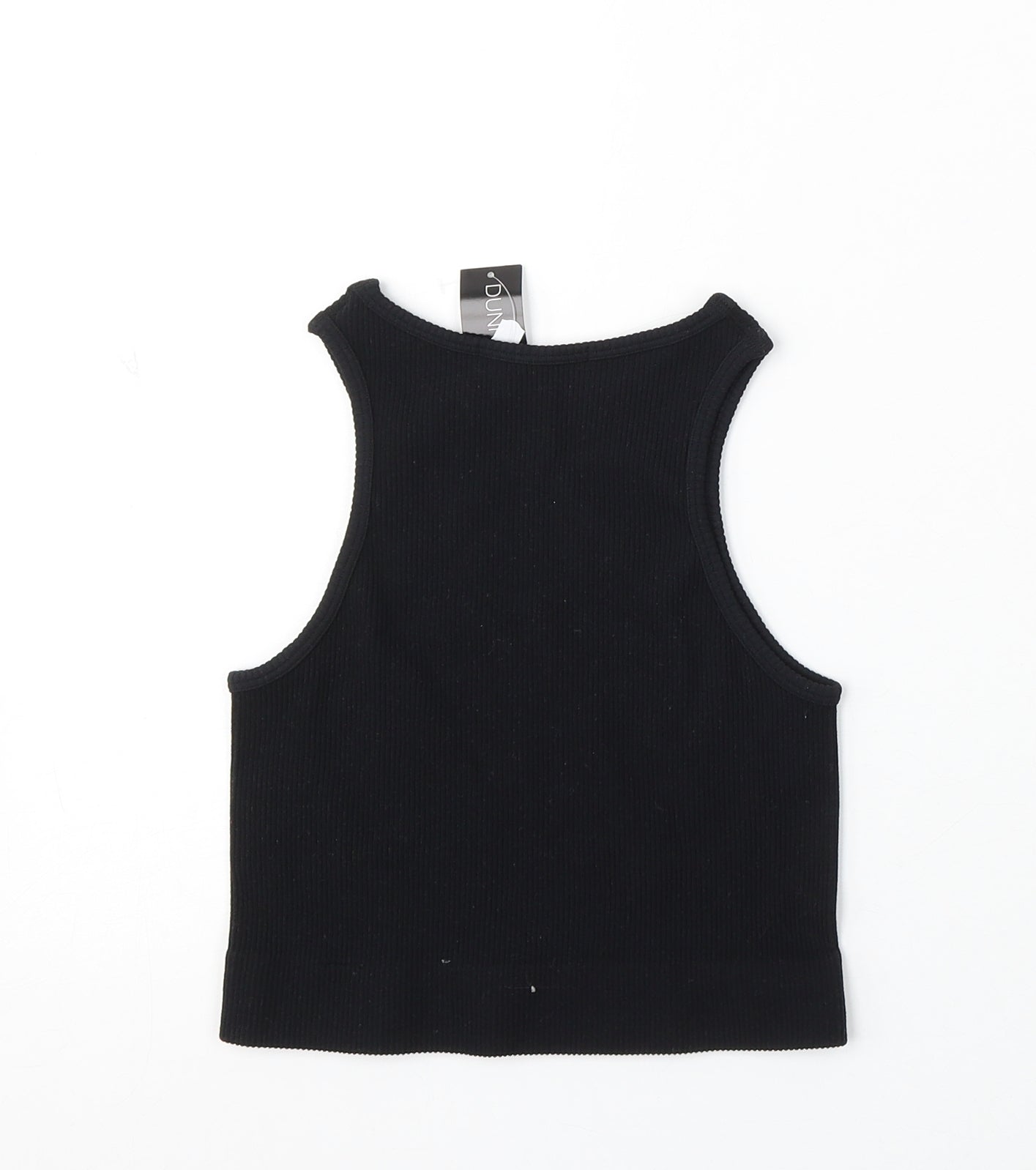 Womens UK Size XS Dunnes Stores Black  Tank