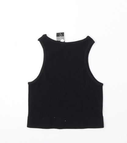 Womens UK Size XS Dunnes Stores Black  Tank