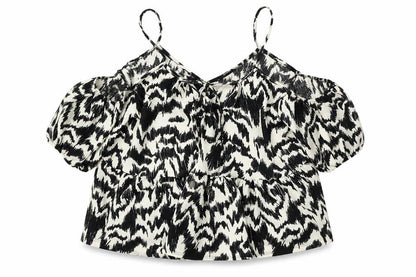 Womens UK Size 8 George Multicoloured Basic Blouse