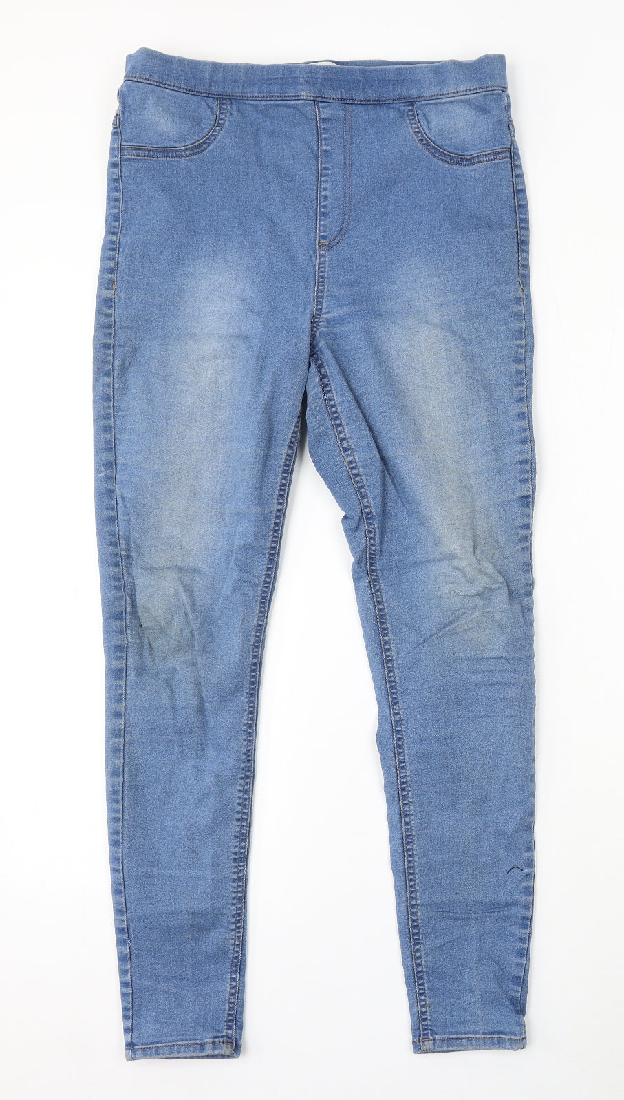 Womens UK Size 12 Marks and Spencer Regular Fit Skinny Blue Jeans