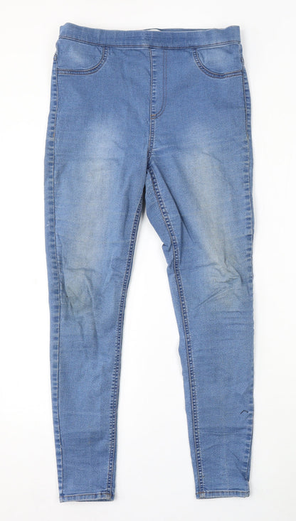 Womens UK Size 12 Marks and Spencer Regular Fit Skinny Blue Jeans
