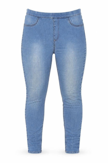 Womens UK Size 12 Marks and Spencer Regular Fit Skinny Blue Jeans