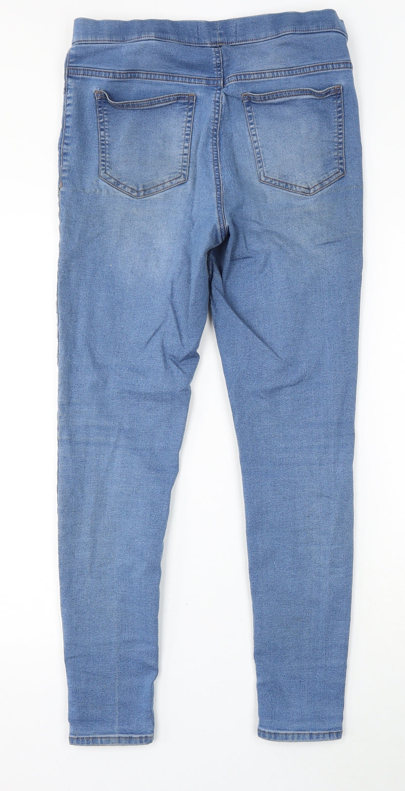 Womens UK Size 12 Marks and Spencer Regular Fit Skinny Blue Jeans