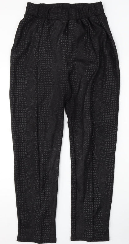 Womens UK Size 16 I SAW IT FIRST Regular Fit  Black Trousers