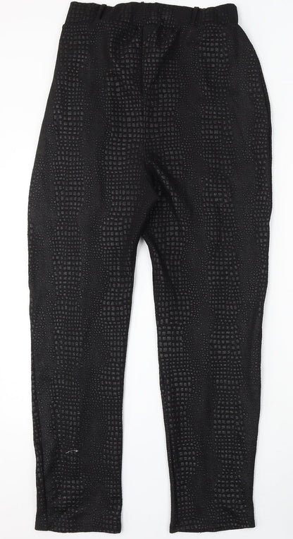 Womens UK Size 16 I SAW IT FIRST Regular Fit  Black Trousers