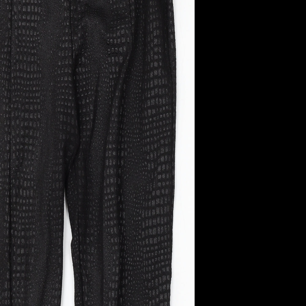 Womens UK Size 16 I SAW IT FIRST Regular Fit  Black Trousers