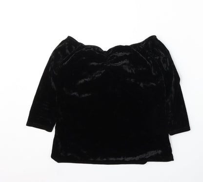 Womens UK Size 14 New Look Black Pullover Jumper