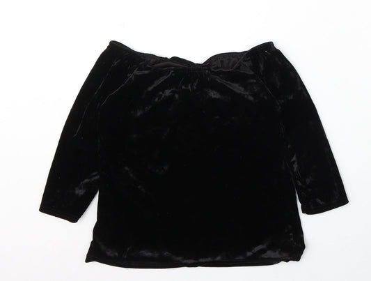 Womens UK Size 14 New Look Black Pullover Jumper