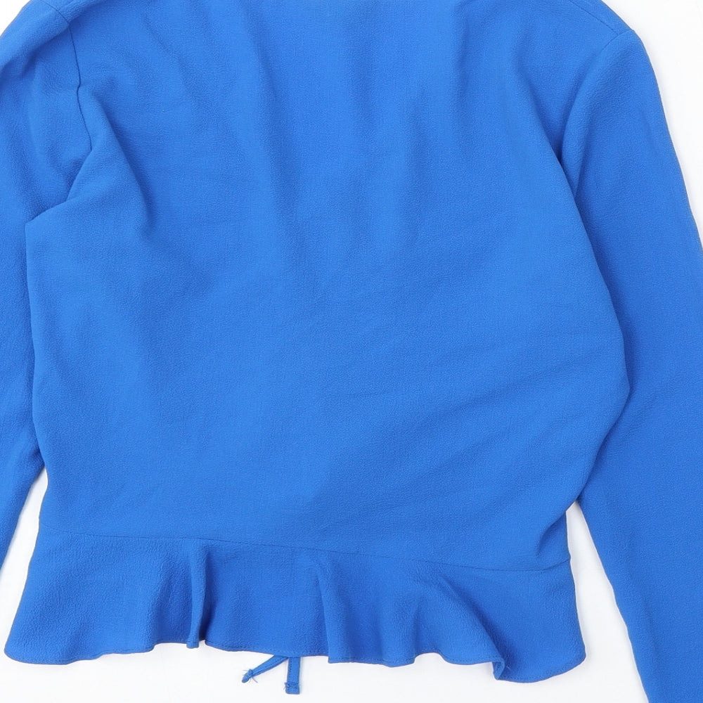 Womens UK Size 8 Topshop Blue Pullover Jumper