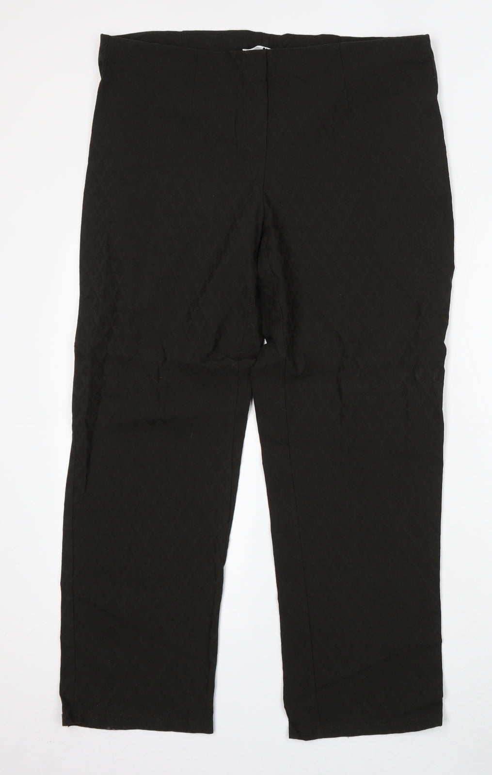 Womens UK Size 40 in Gerard Regular Fit  Black Trousers