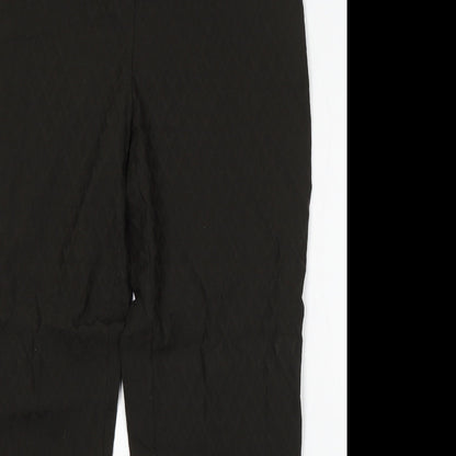 Womens UK Size 40 in Gerard Regular Fit  Black Trousers