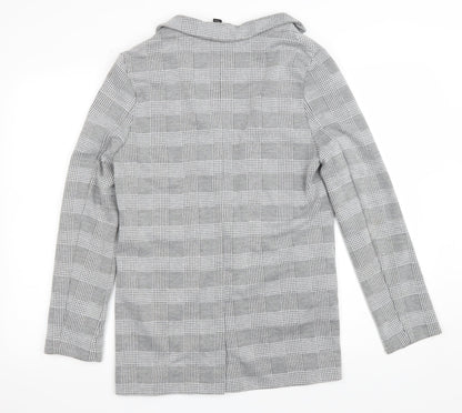 Womens UK Size 10 New Look Grey Jacket
