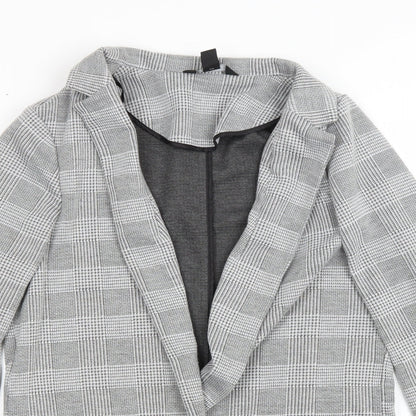 Womens UK Size 10 New Look Grey Jacket