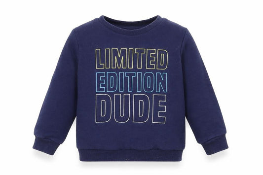 Very Boys Blue Cotton Pullover Jumper Size 18-24 Months Pullover - Limited edition