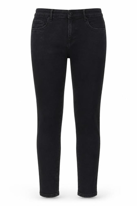 Womens UK Size M Only Regular Fit Skinny Black Jeans