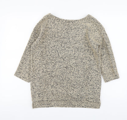 Womens UK Size 6 NEXT Beige Pullover Jumper