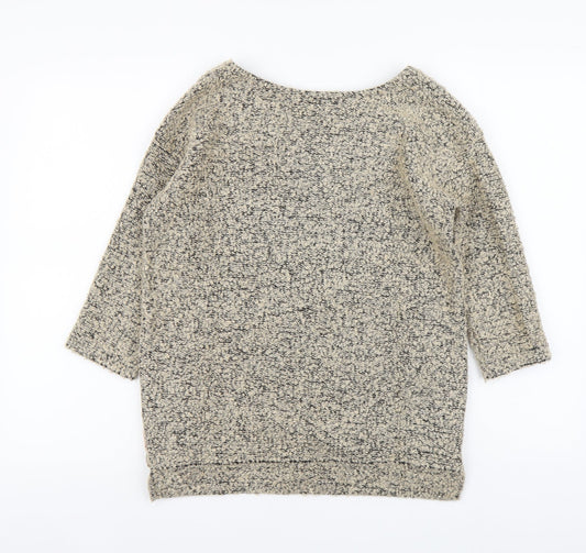 Womens UK Size 6 NEXT Beige Pullover Jumper