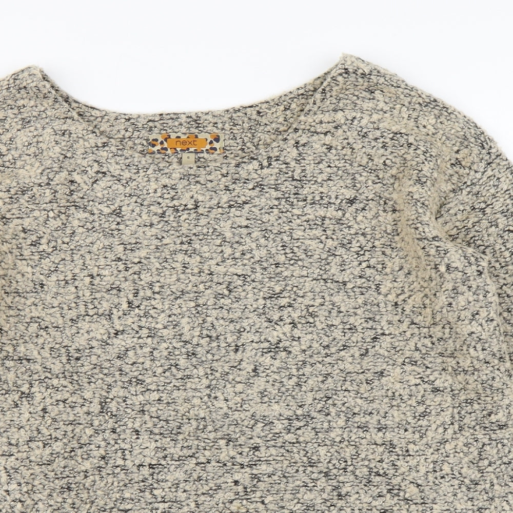 Womens UK Size 6 NEXT Beige Pullover Jumper
