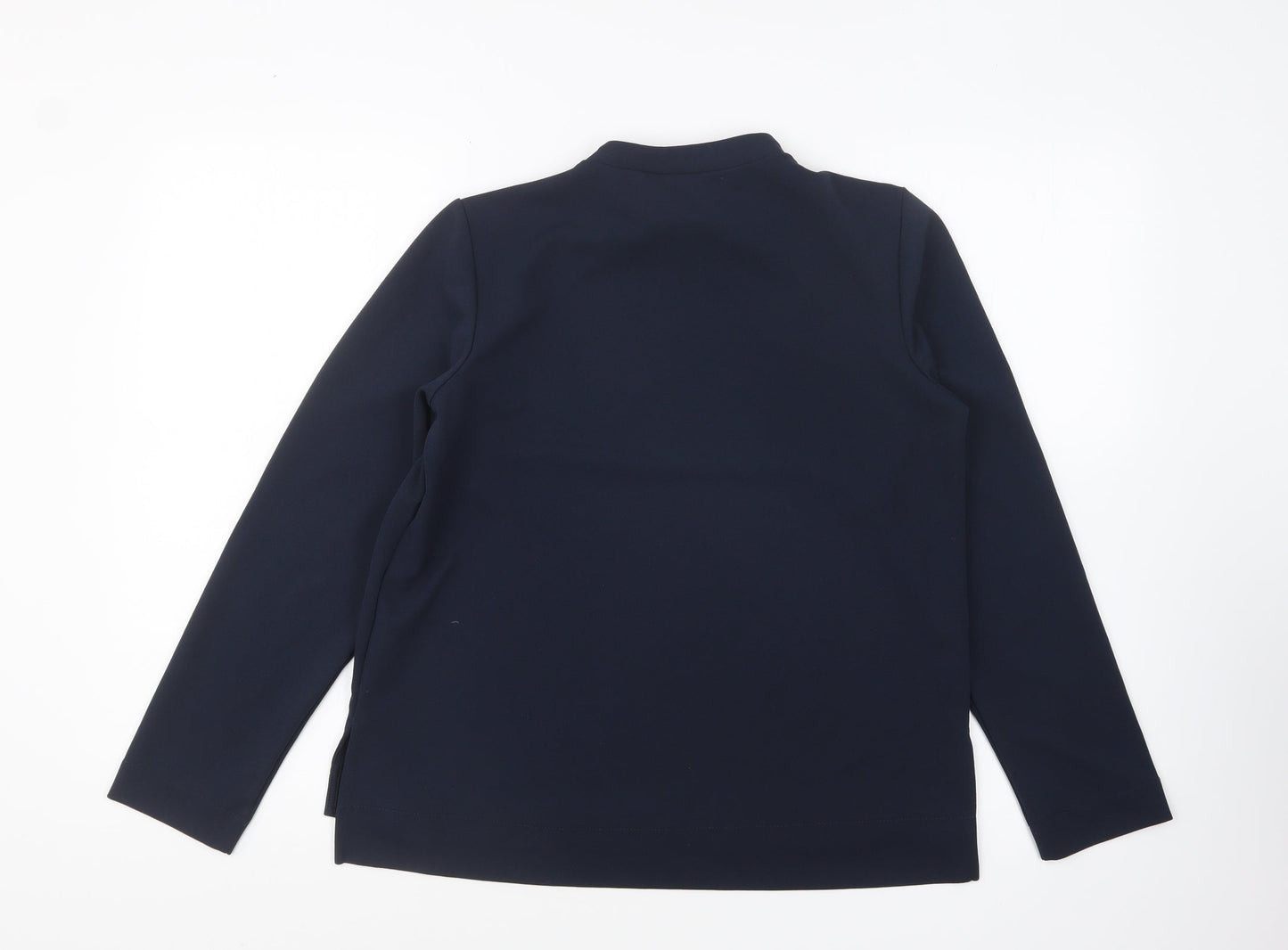 Womens UK Size S Monsoon Blue Basic Blouse
