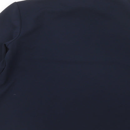 Womens UK Size S Monsoon Blue Basic Blouse