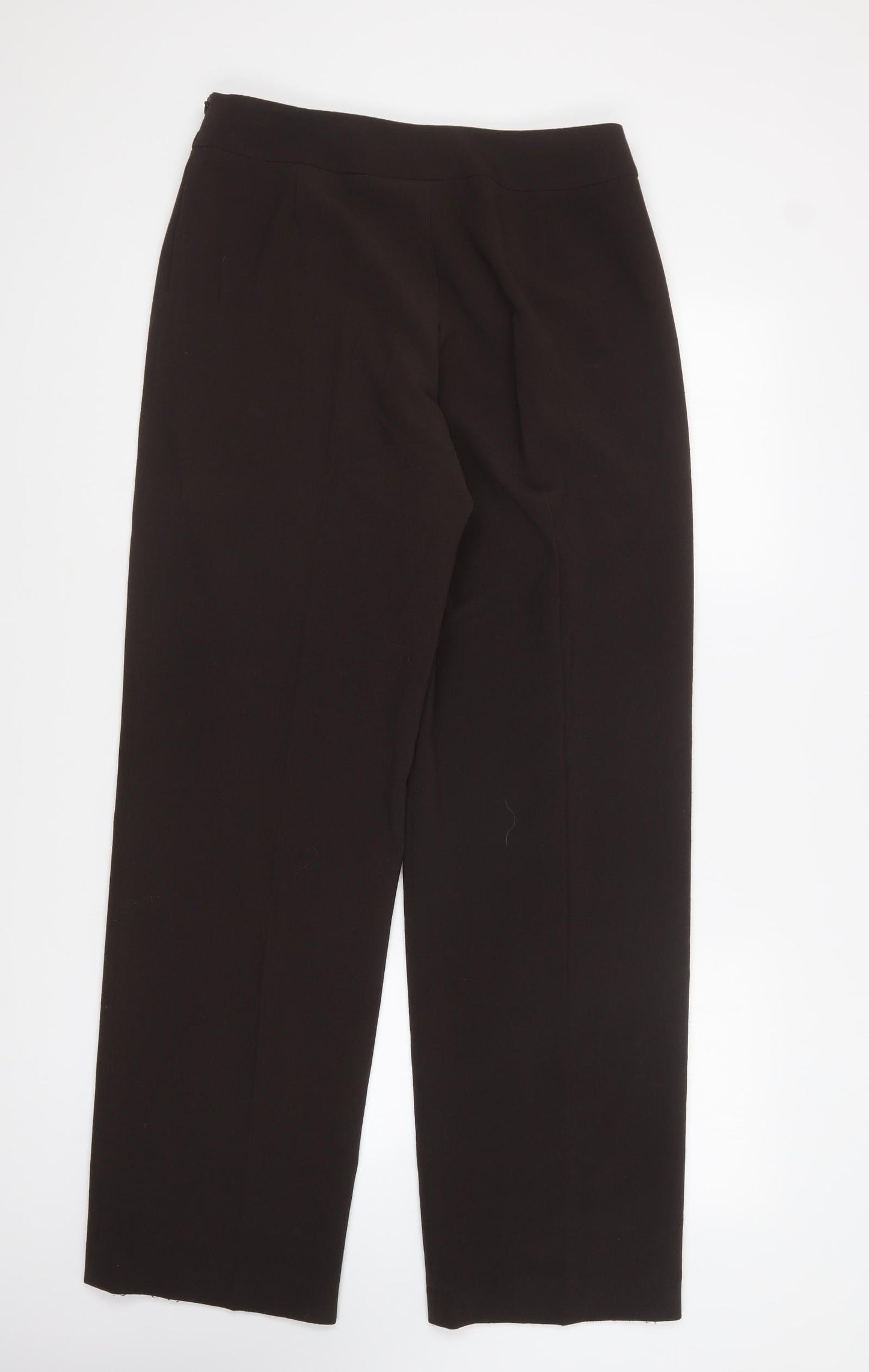 Womens UK Size 12 Alex & Co Regular Fit  Brown Trousers