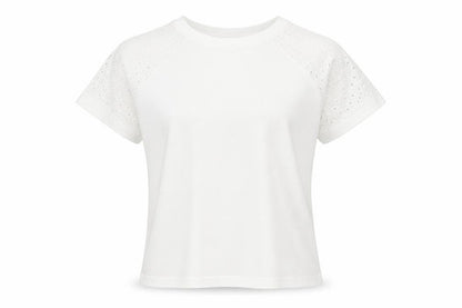 Womens UK Size L SheIn White Basic T-Shirt