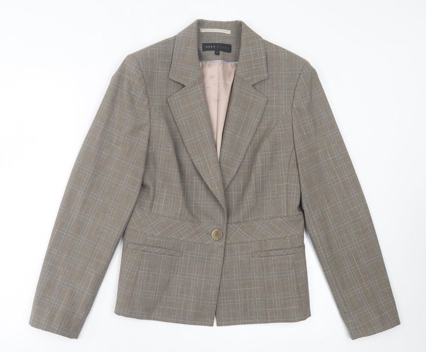 Womens UK Size 12 NEXT Grey Jacket