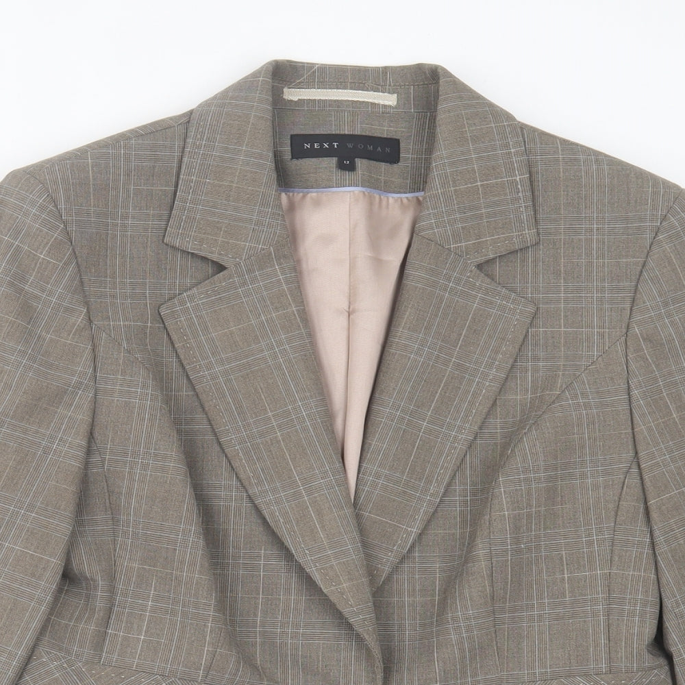 Womens UK Size 12 NEXT Grey Jacket
