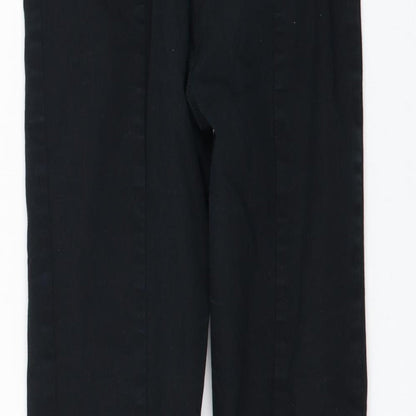 Womens UK Size 8 H&M Regular Fit Skinny Black Jeans