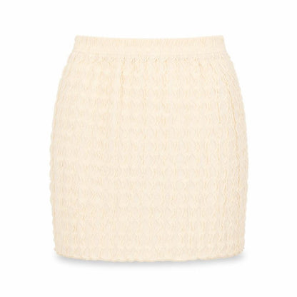 SheIn Womens Beige Polyester Straight & Pencil Skirt Size S