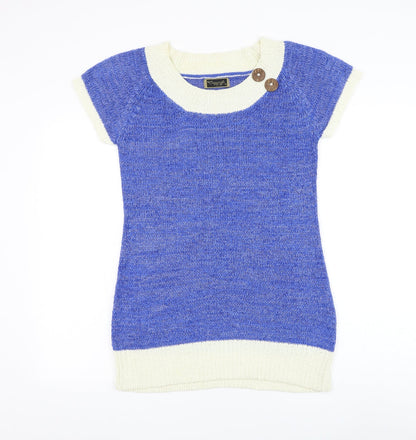 Womens UK Size M Originals Blue Pullover Jumper