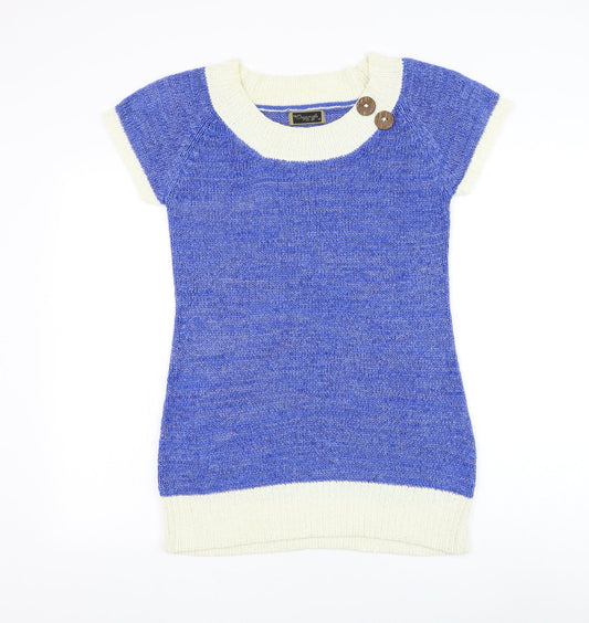 Womens UK Size M Originals Blue Pullover Jumper