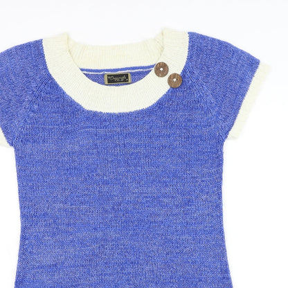 Womens UK Size M Originals Blue Pullover Jumper