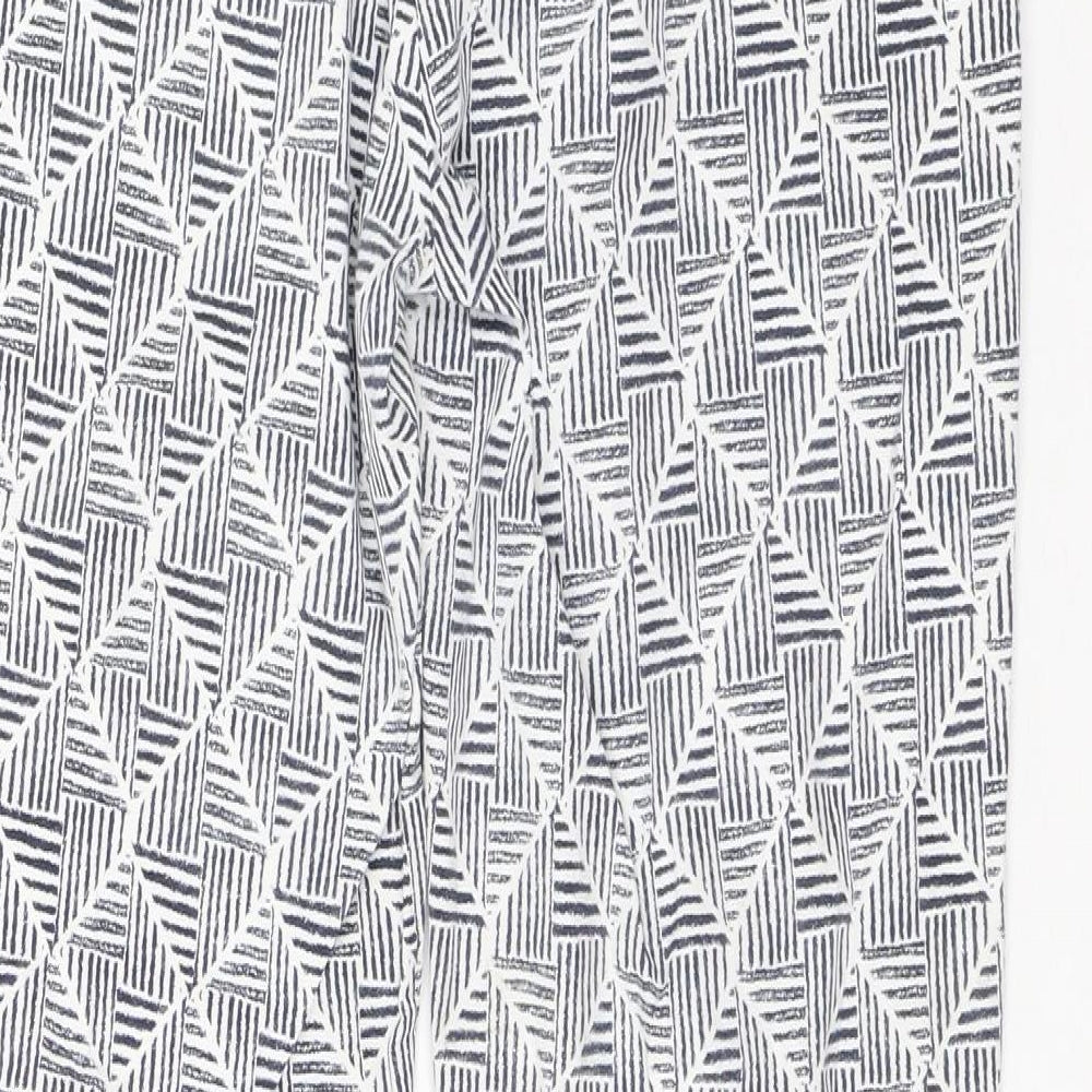 Womens UK Size 30 in Preworn Regular Fit Chino White Trousers