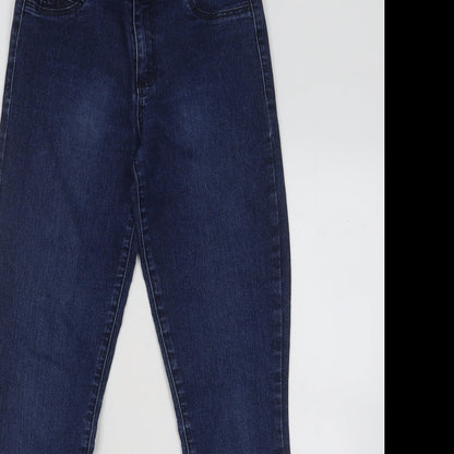 Womens UK Size 27 in JustFab Regular Fit Skinny Blue Jeans