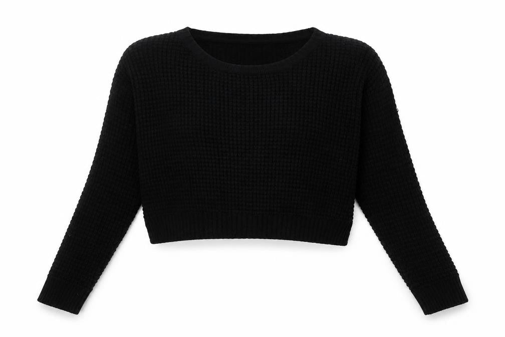 Womens UK Size 8 Topshop Black Pullover Jumper