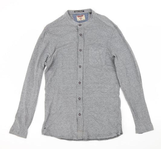 Mens UK Size M Laundry Grey  Button-Up Long Sleeve Casual Shirt