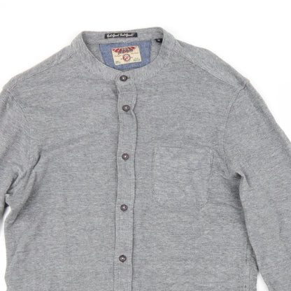 Mens UK Size M Laundry Grey  Button-Up Long Sleeve Casual Shirt