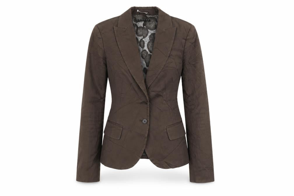 Womens UK Size S Sisley Brown Jacket