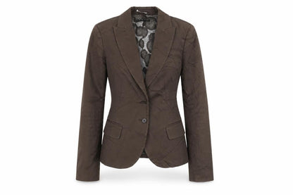 Womens UK Size S Sisley Brown Jacket