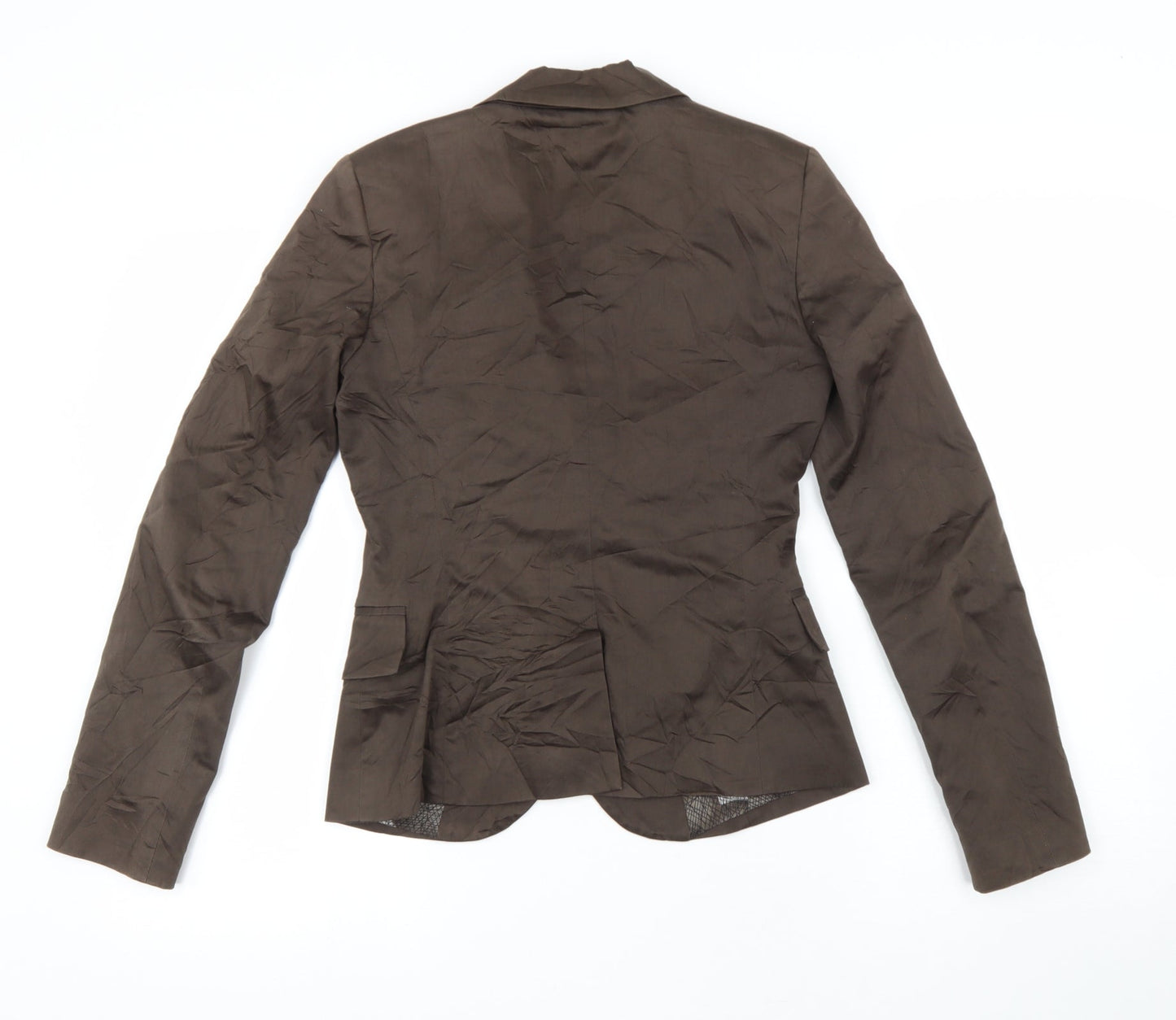 Womens UK Size S Sisley Brown Jacket