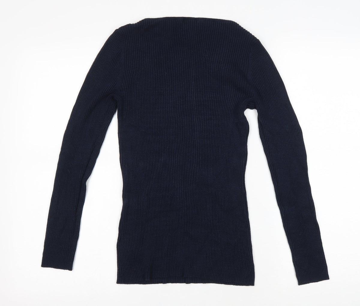 Womens UK Size M H&M Blue Pullover Jumper
