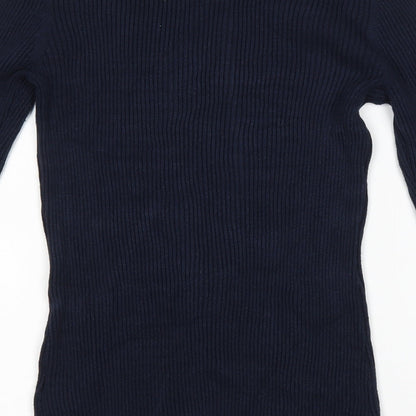 Womens UK Size M H&M Blue Pullover Jumper