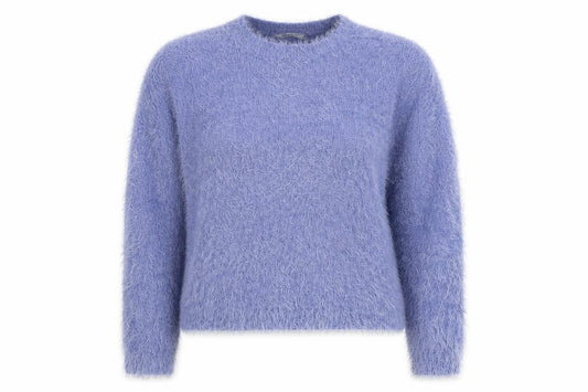 Womens UK Size L Peacocks Blue Pullover Jumper