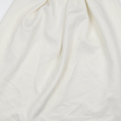 Womens UK Size 12 Preworn Pleated Jersey Skirt