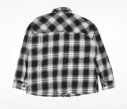 Mens UK Size S I SAW IT FIRST Black  Button-Up Long Sleeve Casual Shirt