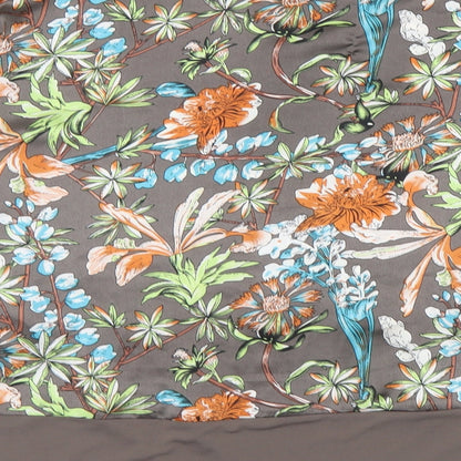 Paco Boutique Womens Multicoloured Floral Polyester Basic Blouse Size 10 Round Neck