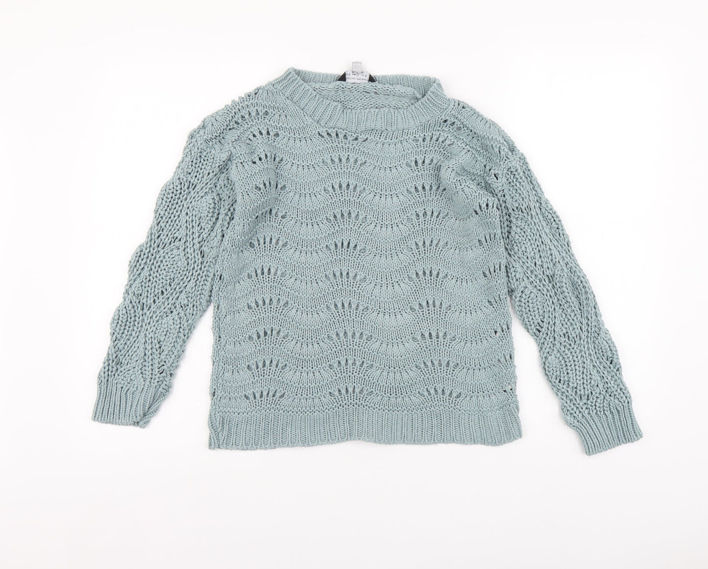 Womens UK Size S Dorothy Perkins Blue Pullover Jumper