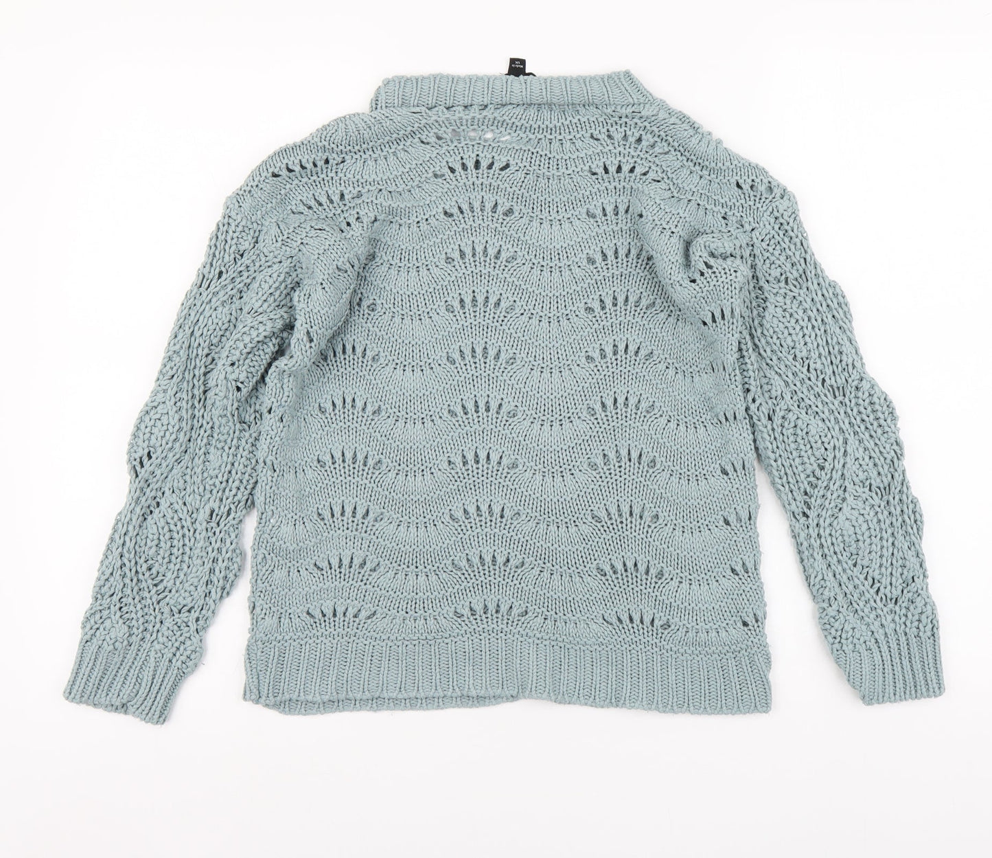 Womens UK Size S Dorothy Perkins Blue Pullover Jumper