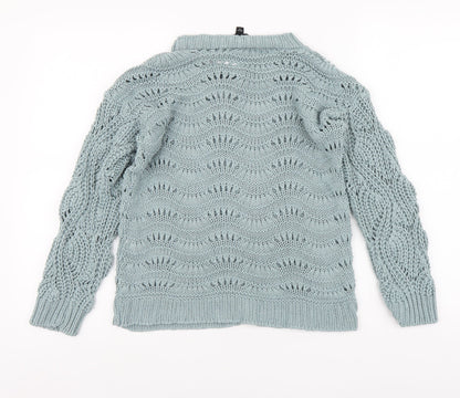 Womens UK Size S Dorothy Perkins Blue Pullover Jumper